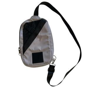 Steve Madden Bida Small Crossbody Sling Womens Gray & Black Mini Backpack Bag